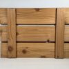 elegant 3-tiered wood sign stained with Early American stain that reads thankful, grateful, blessed